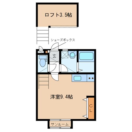 Chanterの物件間取画像